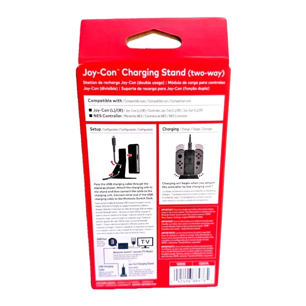 Nintendo Switch - Joy-Con Two-Way Charging‎ Stand for Wireless NES Controllers